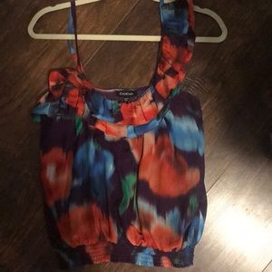 Bebe summer top. Size medium. So pretty on.